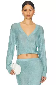 Металлический кардиган-топ Moni Ser.O.Ya, frosted sea