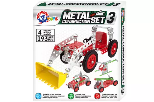 Металлический конструктор 6412 Technok