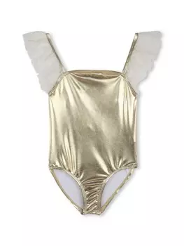 Металлический купальник Billieblush, золотой
