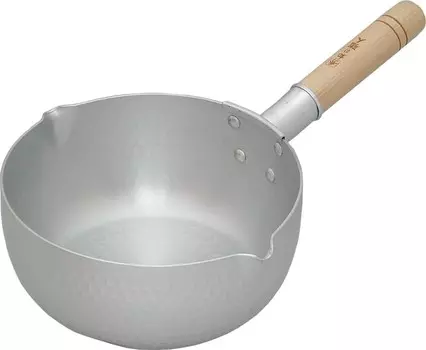 Металлический плоская кастрюля для снега Taniguchi, глубокий тип, 7,9 дюйма (20 см), емкость: 7,6 галлона (2,6 л), сделано в Японии, легкий, серия Japan Craftsman Taniguchi metal, Sliver