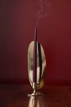 Металлический подсвечник H&M, золотой