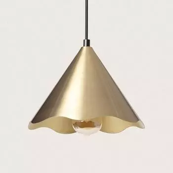 Металлический подвесной светильник Blair Gold LEDKIA, золото