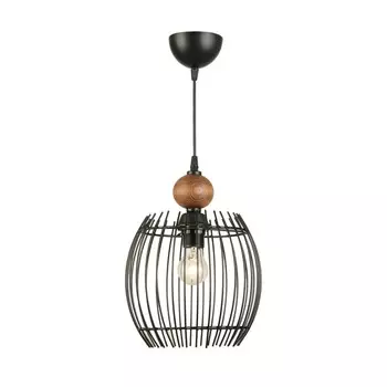 Металлический подвесной светильник Safir Light Fiorenze - черный - 80 см