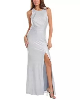 Металлическое платье Dessy Collection THE DESSY GROUP, цвет metallic