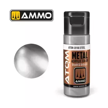 Металлик - Сталь, ATOM Acrylic Paints