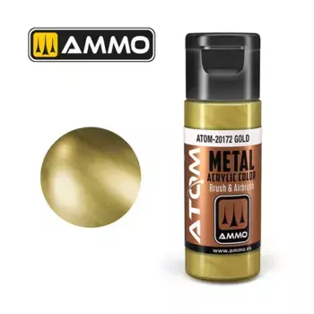 Металлик - Золото, ATOM Acrylic Paints