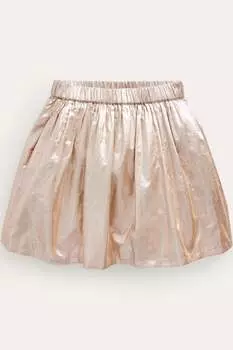 Металлизированная юбка Boden, желтый