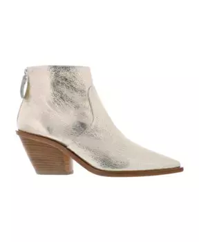 Металлизированные ковбойские сапоги Agl, серый