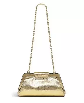 Металлизированный клатч Sundown Avenue с небольшим клапаном Radley London, золото