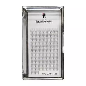 Метод быстрого объема 3D 0,07 C 11 мм Ibra, Lashes