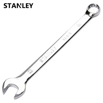 Метрический прецизионный полированный длинный ключ двойного назначения Stanley Двусторонний ключ на 19 мм 85-669-1-22