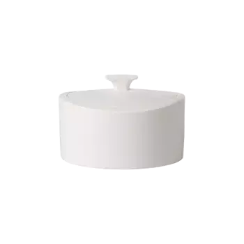 MetroChic круглая банка Villeroy & Boch Signature, белый