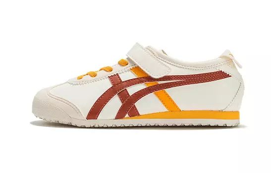 MEXICO 66 Kids Lifestyle Shoes PS Low-top Белый/Желтый Onitsuka Tiger