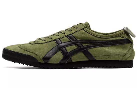 MEXICO 66 Кроссовки для мужчин с низким верхом, зеленые Onitsuka Tiger