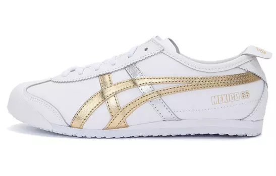 MEXICO 66 Кроссовки Lifestyle унисекс с низким верхом золото/мел Onitsuka Tiger