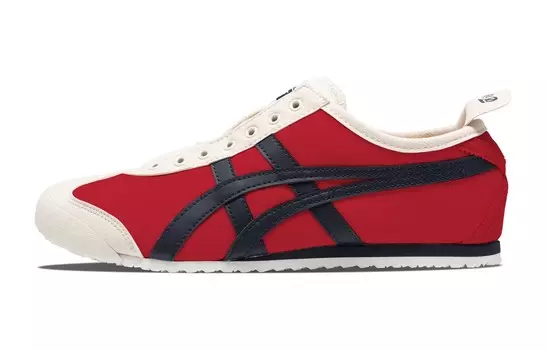MEXICO 66 Кроссовки Lifestyle унисекс с низким верхом бежево-черного цвета Onitsuka Tiger