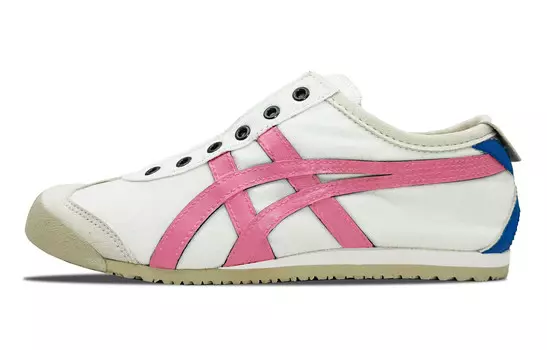 MEXICO 66 Кроссовки Lifestyle унисекс с низким верхом белого/розового цвета Onitsuka Tiger