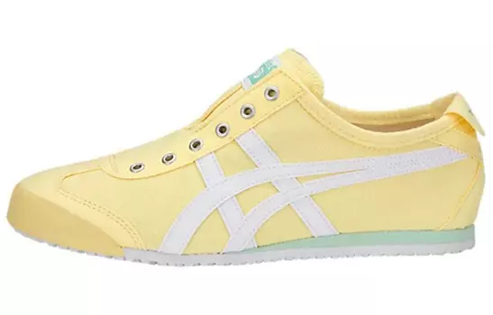 MEXICO 66 Кроссовки Lifestyle женские с низким верхом лимонного цвета Onitsuka Tiger