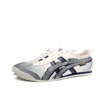 MEXICO 66 Кроссовки унисекс с низким верхом, белый/черный/синий Onitsuka Tiger