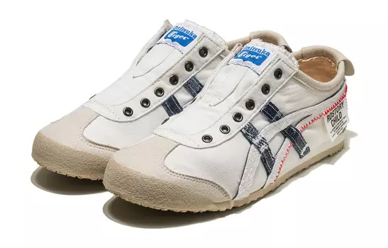 MEXICO 66 Lifestyle Кроссовки Унисекс С Низким верхом-белый /красный Onitsuka Tiger