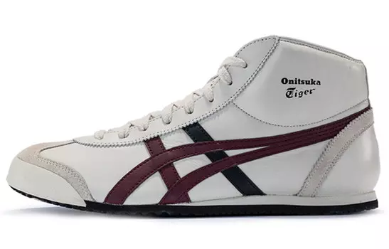 Мексиканские кроссовки Mid Runner Lifestyle унисекс Mid-top Off-white/red Onitsuka Tiger