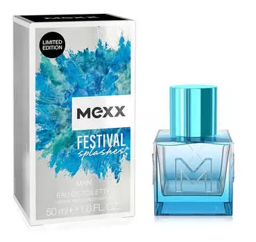 Mexx Туалетная вода спрей Festival Splashes Man 50мл