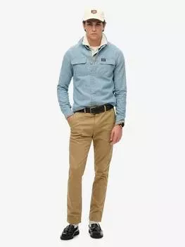 Международные брюки-чинос Superdry, цвет American Beige