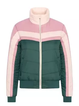 Межсезонная куртка 4Funkyflavours Ill Stay, зеленый/розовый