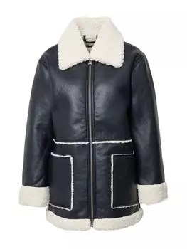 Межсезонная куртка Abercrombie & Fitch, черный