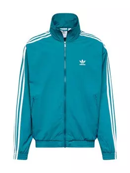 Межсезонная куртка ADIDAS ORIGINALS Adicolor Firebird, зеленый