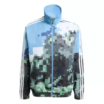 Межсезонная куртка ADIDAS ORIGINALS Adidas Originals x Minecraft, светло-синий