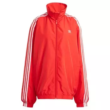 Межсезонная куртка ADIDAS ORIGINALS, красный