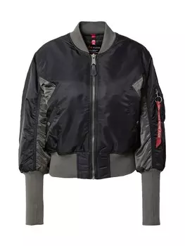 Межсезонная куртка ALPHA INDUSTRIES, черный