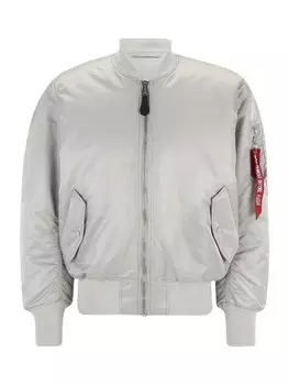 Межсезонная куртка Alpha Industries MA-1, светло-серый