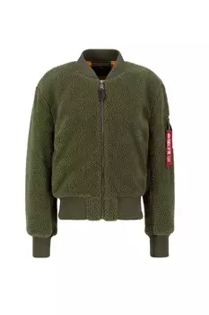 Межсезонная куртка Alpha Industries, зеленый