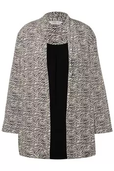 Межсезонная куртка Angel of Style, цвет Ecru/Black