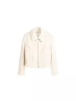 Межсезонная куртка Bershka, экрю