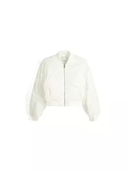 Межсезонная куртка Bershka, экрю