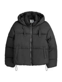 Межсезонная куртка Bershka, антрацит