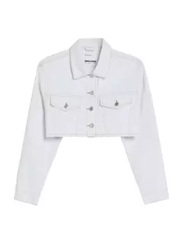 Межсезонная куртка Bershka, белый