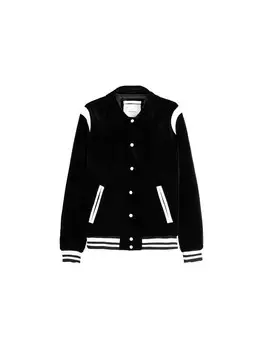 Межсезонная куртка Bershka, черный