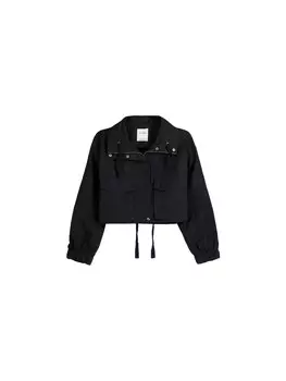 Межсезонная куртка Bershka, черный