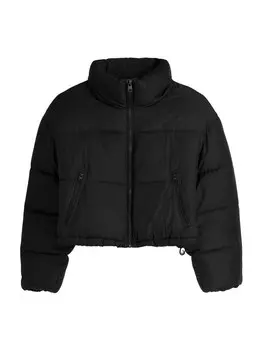 Межсезонная куртка Bershka, черный