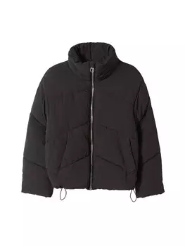 Межсезонная куртка Bershka, черный