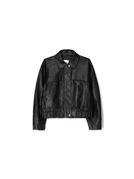 Межсезонная куртка Bershka, черный