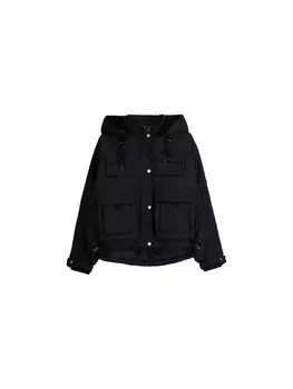 Межсезонная куртка Bershka, черный