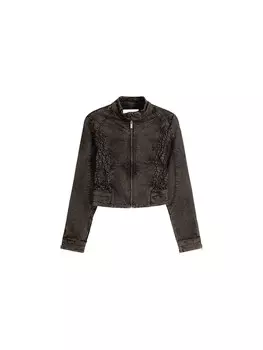 Межсезонная куртка Bershka, цвет Mocha