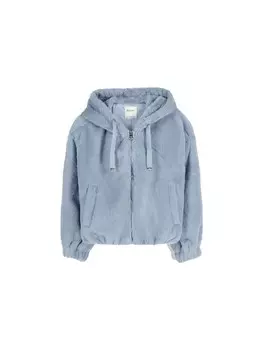 Межсезонная куртка Bershka, дымчатый синий