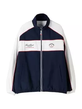 Межсезонная куртка Bershka, темно-синий