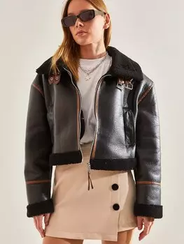 Межсезонная куртка Bianco Lucci, черный